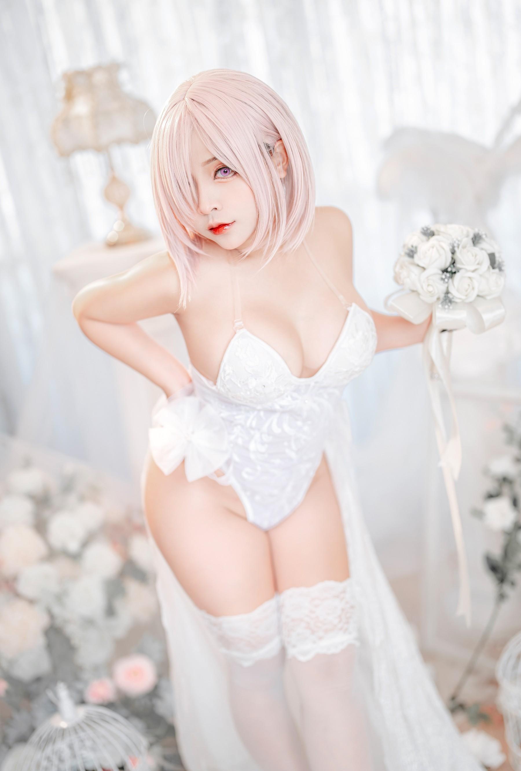 Sayo Momo – NO.23 Mashu white lingerie body oil [58P]插图